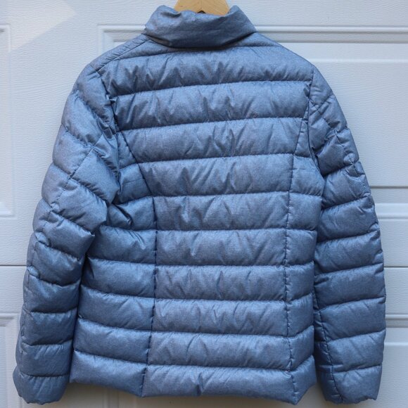 Eddie Bauer Cirruslite Down Jacket Heather Blue Women's Size Small Used - Picture 4 of 6
